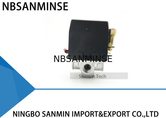 Pressostato del compressore d'aria di NBSANMINSE SMF10 1/4 G NPT per il montaggio facile del commutatore di pressione d'aria dei calibri e della valvola