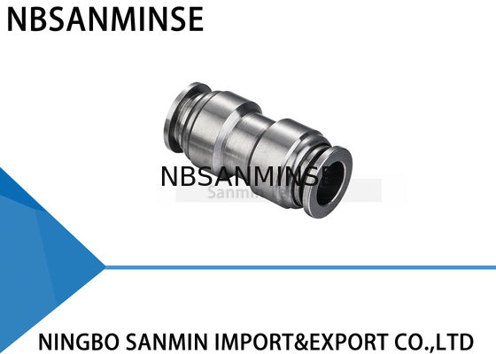 Inserisca i montaggi pneumatici dell'aria del commestibile SS316L, montaggio diritto del sindacato dell'acciaio inossidabile di anticorrosivo