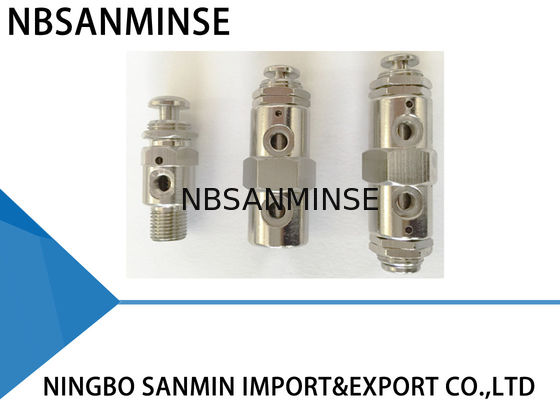 Valvola meccanica pneumatica del cambiamento della valvola NBSANMINSE 2P 31P 3P 41P 4P 4PP di M5 G 1/8 mini