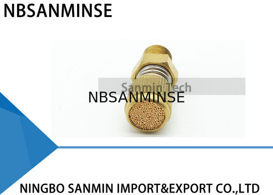 Tipo pneumatico di deviazione standard dei montaggi NBSANMINSE dell'aria di cronometrare l'aria di scarico d'ottone di silenzio del silenziatore pneumatico sinterizzata