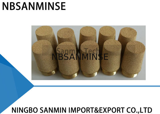 Tipo silenziatore di rame M5 1/8 dello Sc di NBSANMINSE di serie sinterizzato silenziatore d'ottone dell'aria di scarico del filtrante 1/4 3/8 di 1/2 3/4 1 di dimensione