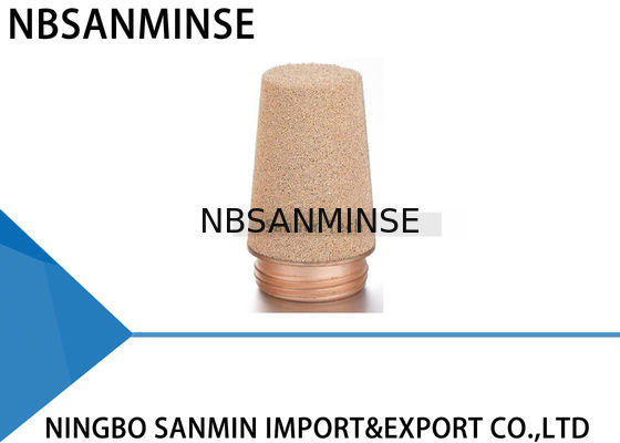 Tipo silenziatore di rame M5 1/8 dello Sc di NBSANMINSE di serie sinterizzato silenziatore d'ottone dell'aria di scarico del filtrante 1/4 3/8 di 1/2 3/4 1 di dimensione