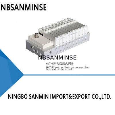 GVT-S/GVT-M Serie bus a semitubia Valvola dell'isola Bus di connessione inferiore Valvola terminale
