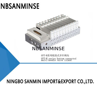 GVT-S/GVT-M Serie bus a semitubia Valvola dell'isola Bus di connessione inferiore Valvola terminale