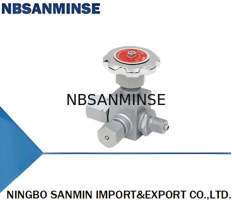 Valvola solenoide in ottone a tre vie ad alta pressione
