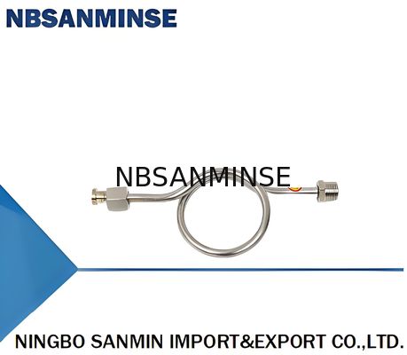 Tubo tampone di misura della pressione in acciaio inossidabile altamente resistente e preciso 302B DN15×DN15 per varie applicazioni