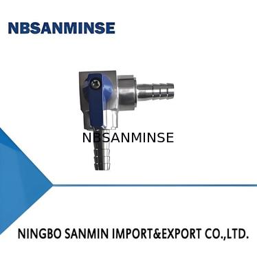 Fusione a sfera SS316 di miniatura di valvole pneumatiche