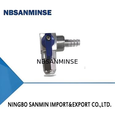 Fusione a sfera SS316 di miniatura di valvole pneumatiche