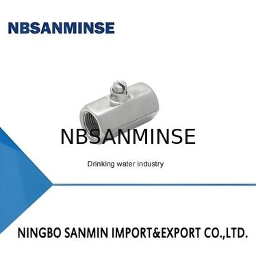 Valvola di solenoide sanitario per cilindro pneumatico a doppia azione