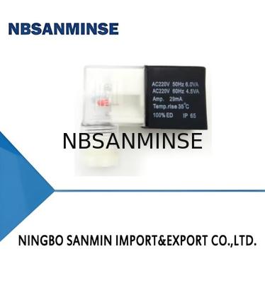 Tipo di collegamento serie della bobina 4V210 del solenoide di DIN43650B AC220V 24vdc