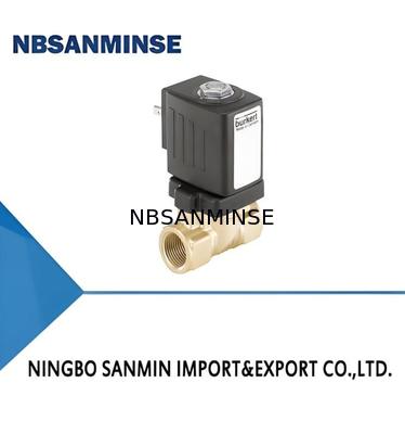 Valvola di diaframma a 2/2-way servoassistita con materiale in acciaio e valvola solenoide in ottone