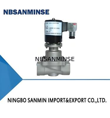 Valvola a solenoide chimica in acciaio inossidabile 304 con tensione DC12V-AC380V e temperatura di esercizio 5-50°C