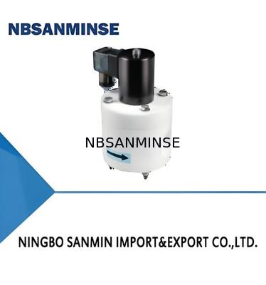 Valvola elettromagnetica politetrafluoro PTFE Valvola solenoide con resistenza alla temperatura massima +120°C 0,01 ∼0,6 MPa Pressione di lavoro e resistenza alla compressione 1,2 MPa