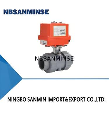 Valvola a sfera elettrica compatta ad alta coppia con temperatura di lavoro da 5 a 50 °C per prestazioni affidabili