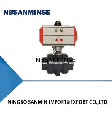 Valvole a sfera elettriche e pneumatiche UPVC/CPVC/PPH per medie pressioni 1,2 MPa e basse pressioni 0,035 MPa~0,35 MPa