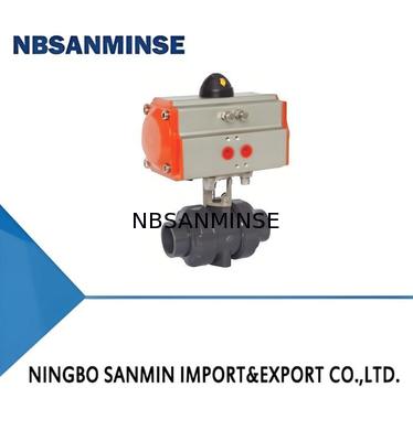 Valvole a sfera elettriche e pneumatiche UPVC/CPVC/PPH per medie pressioni 1,2 MPa e basse pressioni 0,035 MPa~0,35 MPa