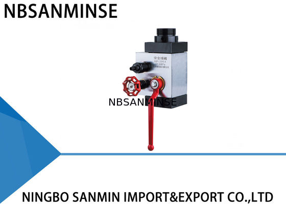 La valvola di troppopieno ad azione diretta dell'accumulatore idraulico del acciaio al carbonio assorbe la vibrazione