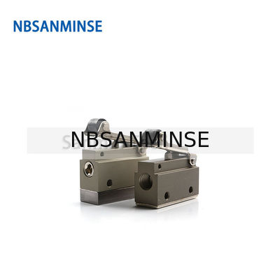 Linea bidirezionale pneumatica di automazione della valvola del rullo della valvola di regolazione di Mechnical dell'aria di modo di NBSANMINSE V2-M5 V2-1/8 2/2