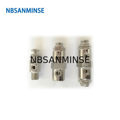Alta qualità meccanica della valvola pneumatica della valvola della valvola M5 G 1/8 del cambiamento di NBSANMINSE 2P 31P 3P 41P 4P 4PP mini