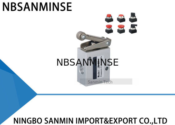 Tipo pneumatico a tre corsie a due posizioni di arresto della valvola meccanica di serie 1/4 della JM della valvola di intercettazione della valvola a farfalla meccanica della valvola