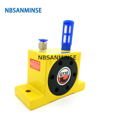 La GT 1/8 1/4 di pressione bassa della turbina del vibratore del vibratore pneumatico dell'aria per alimento ed il tipo della palla delle industrie farmaceutiche