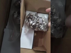 Fittings per compressione in ottone Fittings pneumatici per aria 4, 6, 8, 10 12 mm Port Size