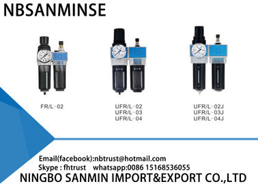 Parti pneumatiche del compressore d'aria della macchina di CNC di automazione delle unità FRL del lubrificatore del regolatore di filtro dell'aria due