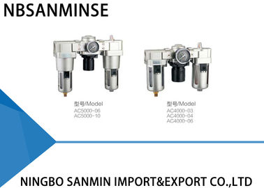 Certificazione dell'unità ISO9001 del lubrificatore del regolatore del filtro dal compressore d'aria di CA
