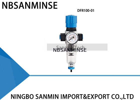 Attrezzatura pneumatica di fonte di aria del lubrificatore del regolatore del filtro dal nero blu