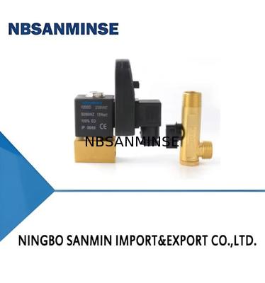 NBSANMINSE SR - A - 15 Scaricatore Elettronico G1 / 2 1.6Mpa Valvola di Scarico Acqua Scaricatore Acqua Valvola DC24V AC220V Alta Qualità